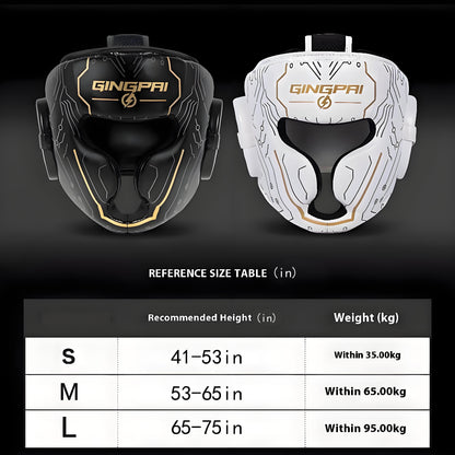 Headgear for Boxing,Martial Arts Headgear,Kickboxing Head Gear for Muay Thai,Grappling, Sparring, Kickboxing, Karate, Taekwondo