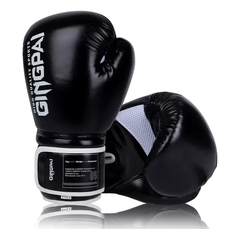 Boxing Gloves, Pro Training Gloves for Men and Women, Secure Fit Hook and Loop Closure & Ventilation, Heavy Bag & Speedbag Training.
