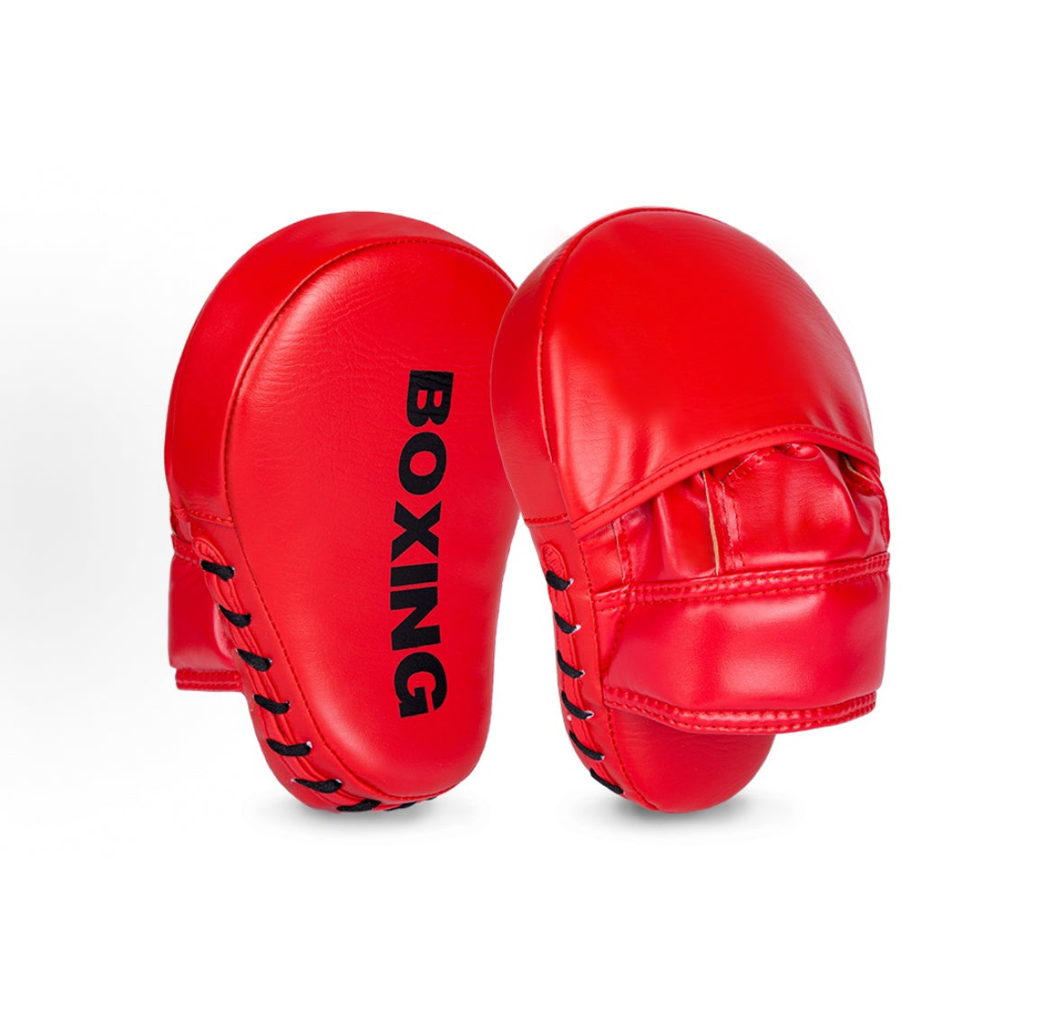 Boxing Curved Focus Punching Mitts- Leatherette Training Hand Pads（single）