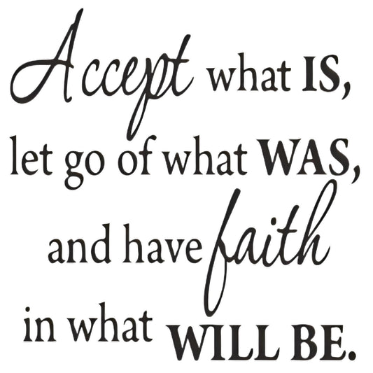 Inspirational English slogan iron-on transfer