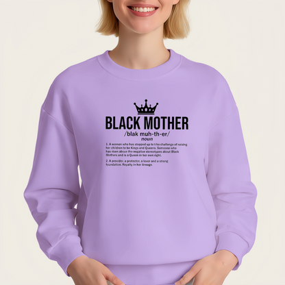 Black Mother Iron-On Transfer