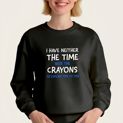 I have neither the time nor the crayons to iron on transfers