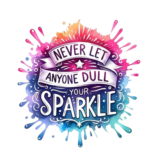 "Never let anyone make you" heat transfer ironing