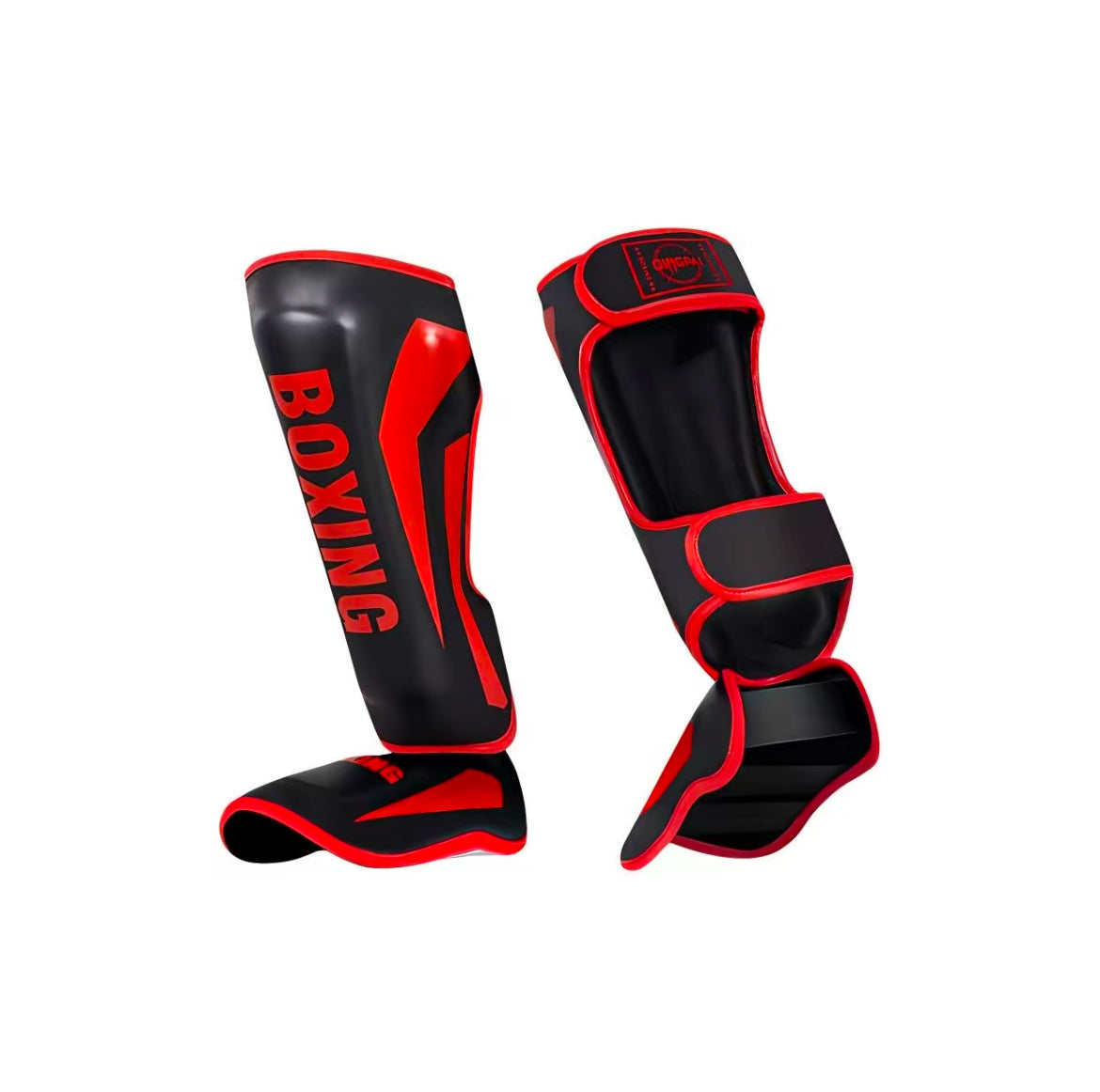 Shin Guards Kickboxing Muay Thai, SATRA SMMAF Approved, Premium Maya Hide Leather, Leg Instep Protection Pads, MMA Martial Arts Kicking Sparring Training Gear, BJJ Karate Boxing Taekwondo