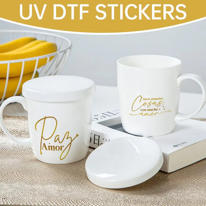 （12PCS/SET）Spanish Inspirational UV DTF Mug Transfer Paper