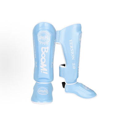 MMA Martial Arts Shin Guards – Padded, Adjustable Muay Thai Leg Guards with Instep Protection for Kickboxing/MMA Training and Sparring – Durable, Professional MMA Equipment