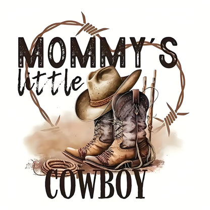 Western Cow Boy Iron-On Transfers