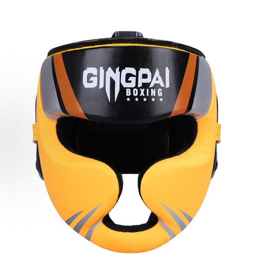Boxing Headgear, MMA Training, Adjustable Padded Kara,Muay Thai Headgear, Kickboxing, Sparring, Martial Arts, Karate, Taekwondo Helmet