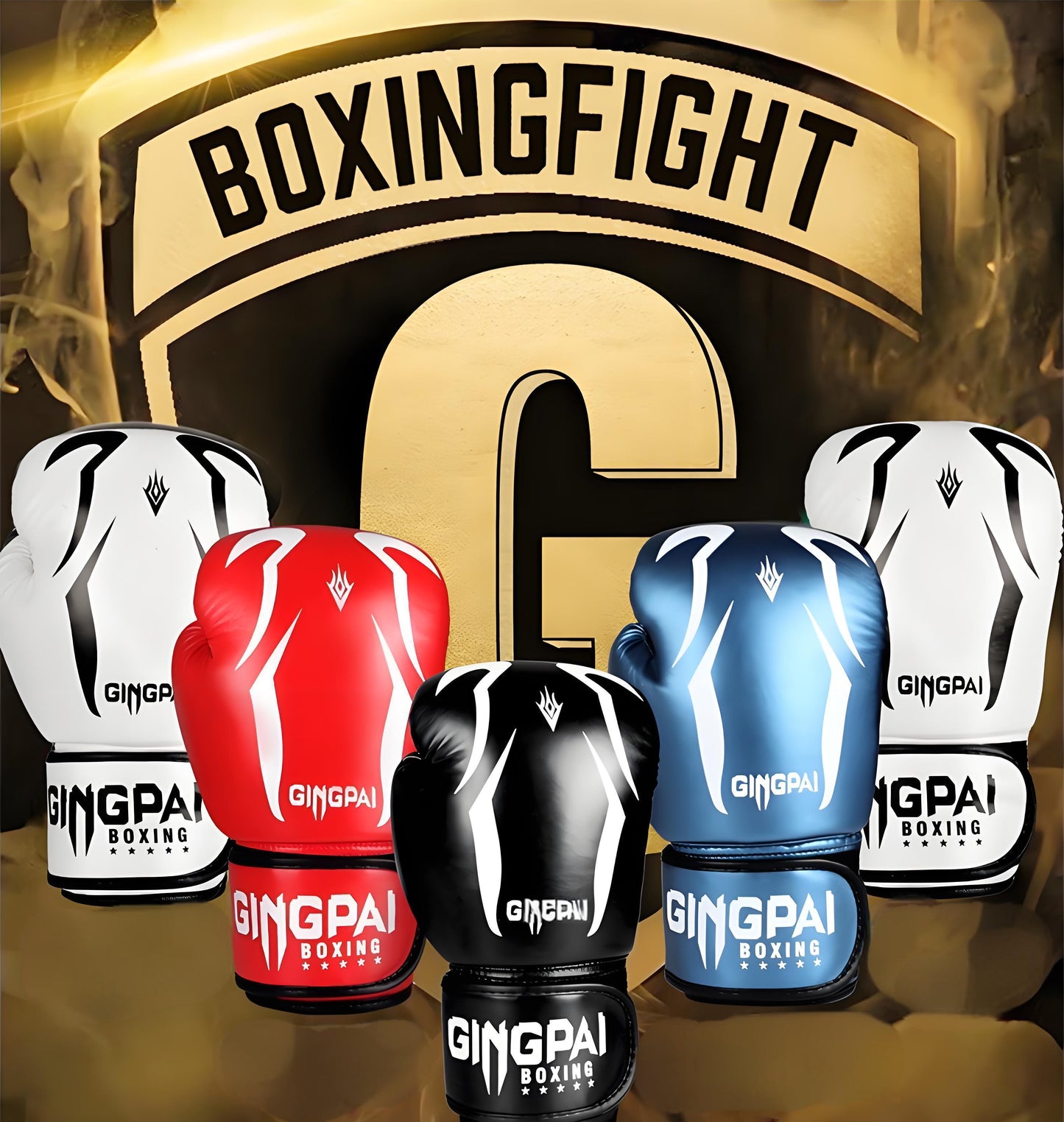 Boxing Gloves for Men & Women, Kickboxing MMA, Muay Thai Gloves and Heavy Bag Training Punching & Sparring