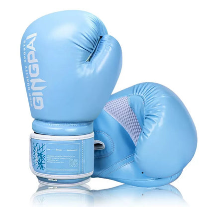 Boxing Gloves, Pro Training Gloves for Men and Women, Secure Fit Hook and Loop Closure & Ventilation, Heavy Bag & Speedbag Training.