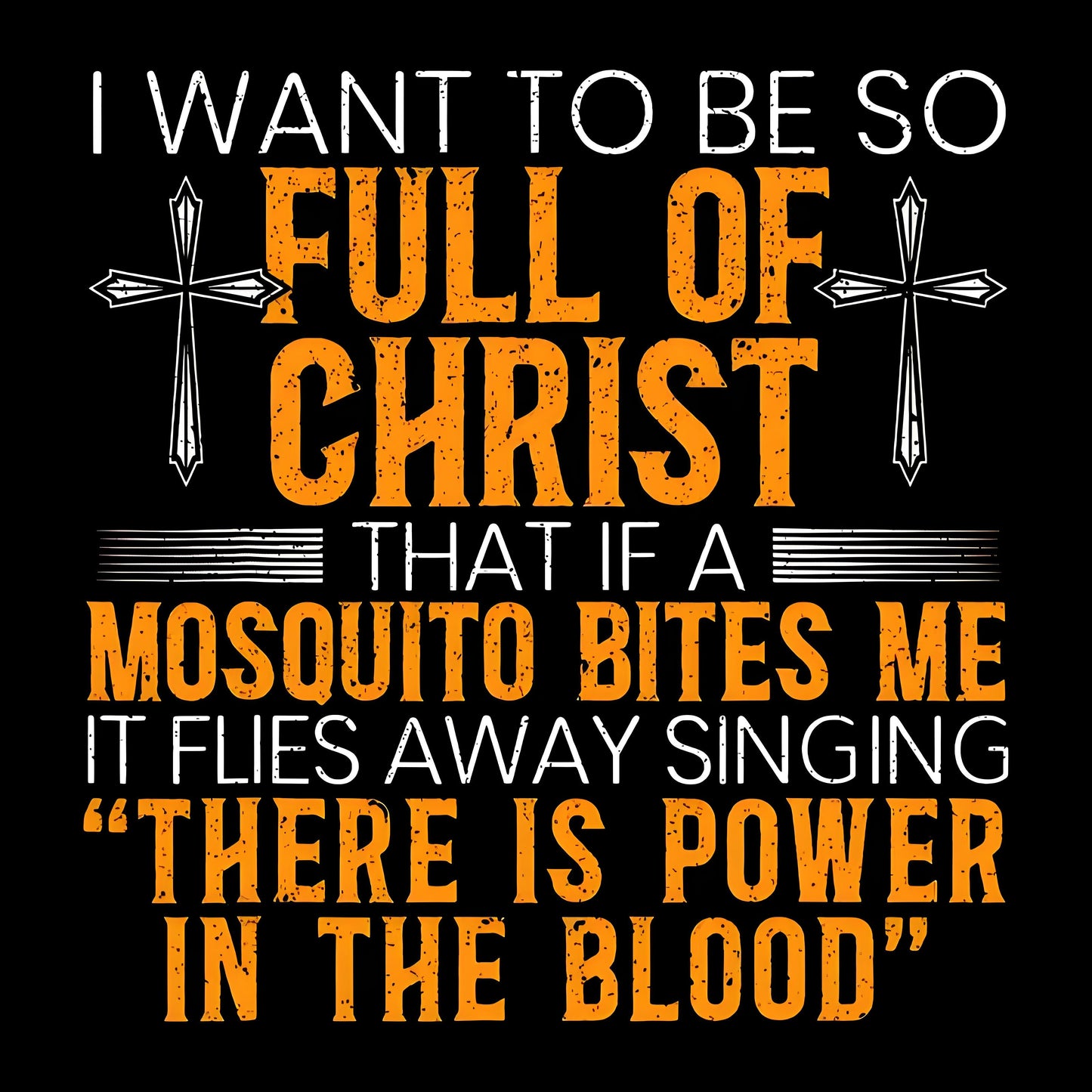 "Normal Won't Return, But Jesus Will" Cross Christian Flag Slogan Iron-On Transfer