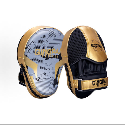 Boxing Curved Focus Punching Mitts- Leatherette Training Hand Pads（single price）