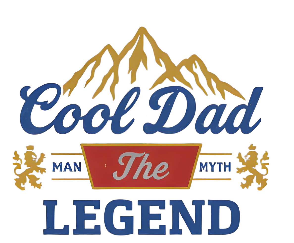 Cool Dad, The Legend - UV DTF Decal