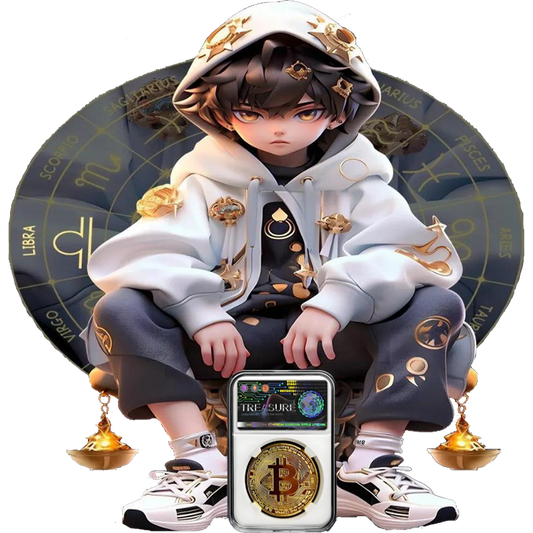 Bitcoin Coin Souvenir with Coin Case, Physical Bitcoin Collection, Gold Plated Bitcoin for Commemoration, Crypto Currency Coin BTC for Gift, Gold Bitcoin Tokens