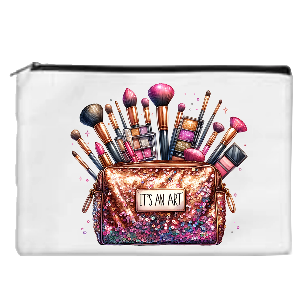 It's An Art - Toiletry/Makeup Bag - Sublimation Transfer